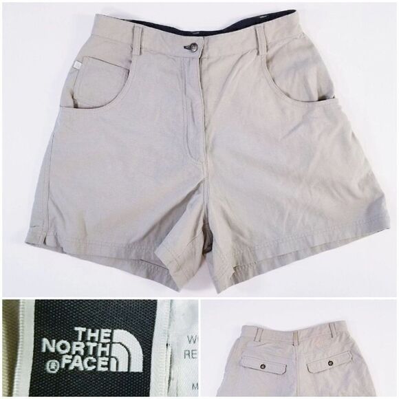 The North Face 100% NYLON Hiking Travel Shorts WOMENS SIZE 10 - Picture 1 of 9